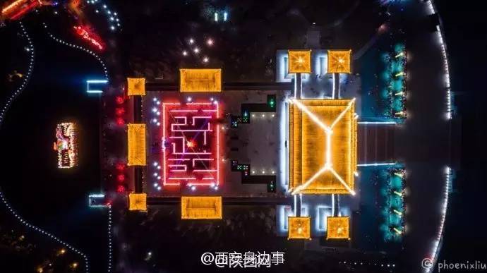 西安大唐芙蓉园花灯夜景视频,西安大唐芙蓉园灯会和城墙灯会