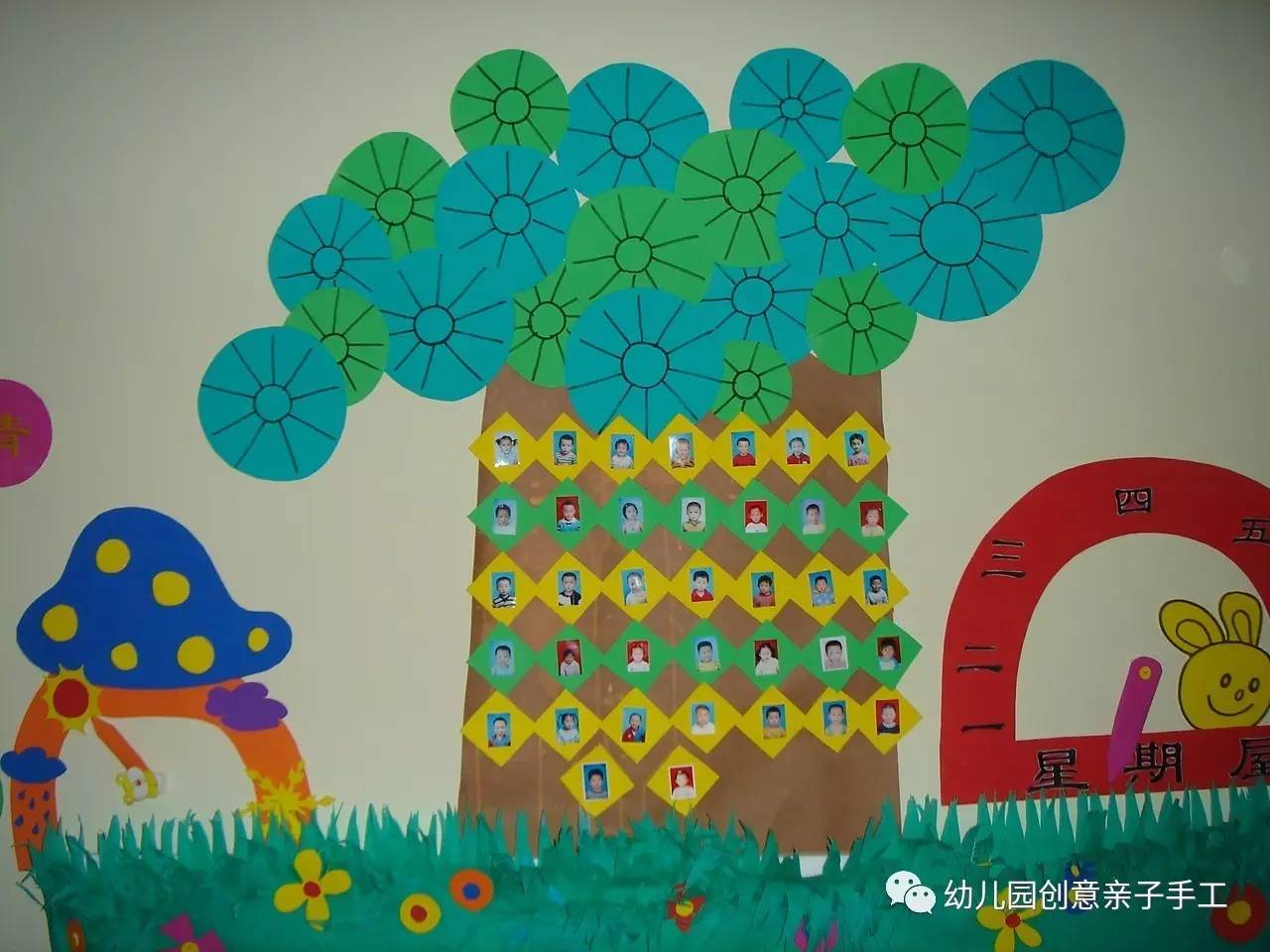 小学生红花评比栏设计,幼儿园小班环境区角布置手工制作