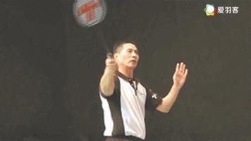 熊国宝羽毛球正确挥拍动作,羽毛球反手鞭打慢动作熊国宝