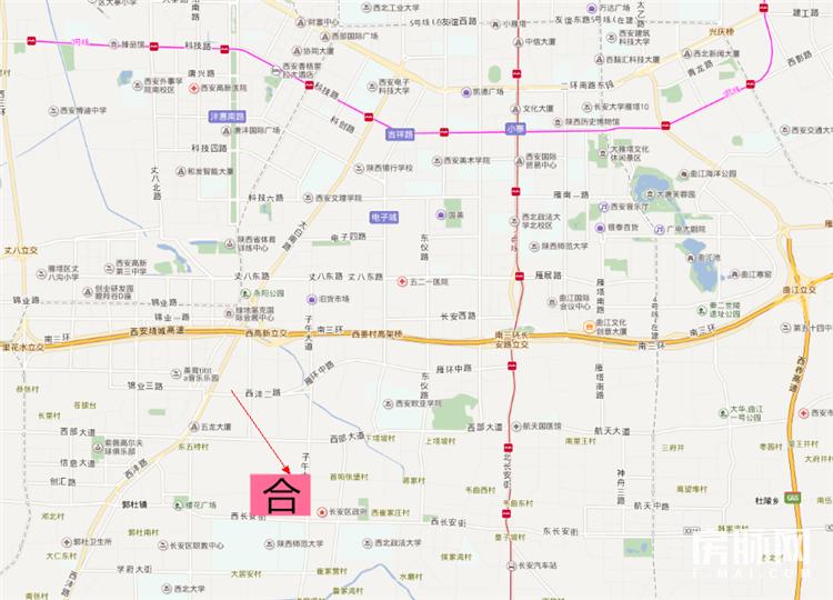 左边万科城,右边智慧城,合能公馆在长安一点也不偏!