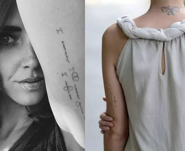 女魔头设计效果图,女生小清新简单纹身教程