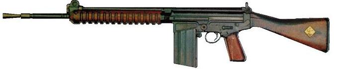 fal和akm哪个子弹威力大,最好的7.62步枪fal