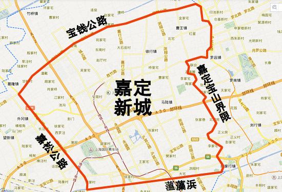 上海5个新城嘉定,五大新城嘉定新城