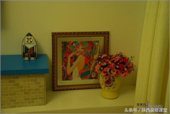 133平4室2厅2卫的四叶草户型装修,133平4室2厅2卫极简奶油风格