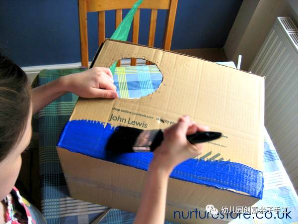 彩泥儿童简单手工轮船,幼儿园纸皮海盗船手工