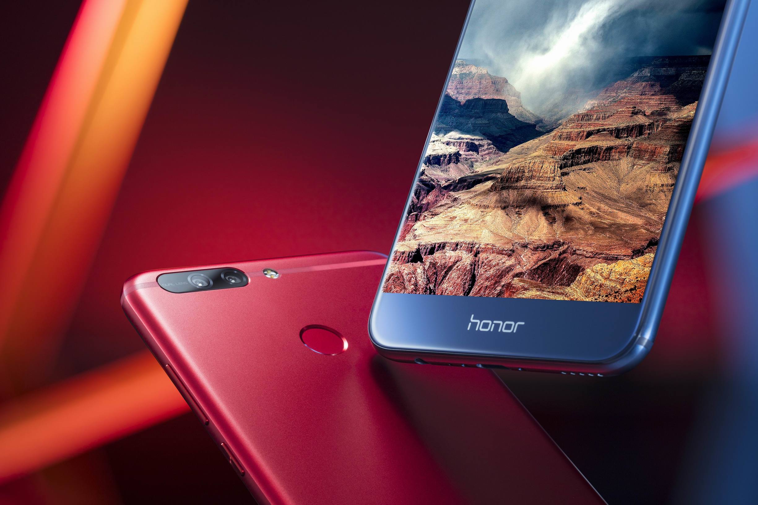 荣耀v9有多少种颜色,荣耀v9魅焰红蓝色