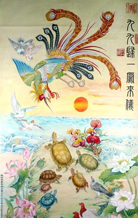 凤凰九子真实来历,凤凰九子分别是哪九子