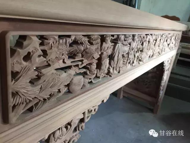 甘谷老梨木家具的传承者——谢建平