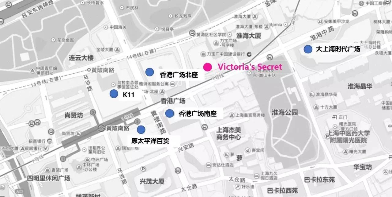 维多利亚的秘密上海有几家店,维多利亚的秘密旗舰店是正品吗