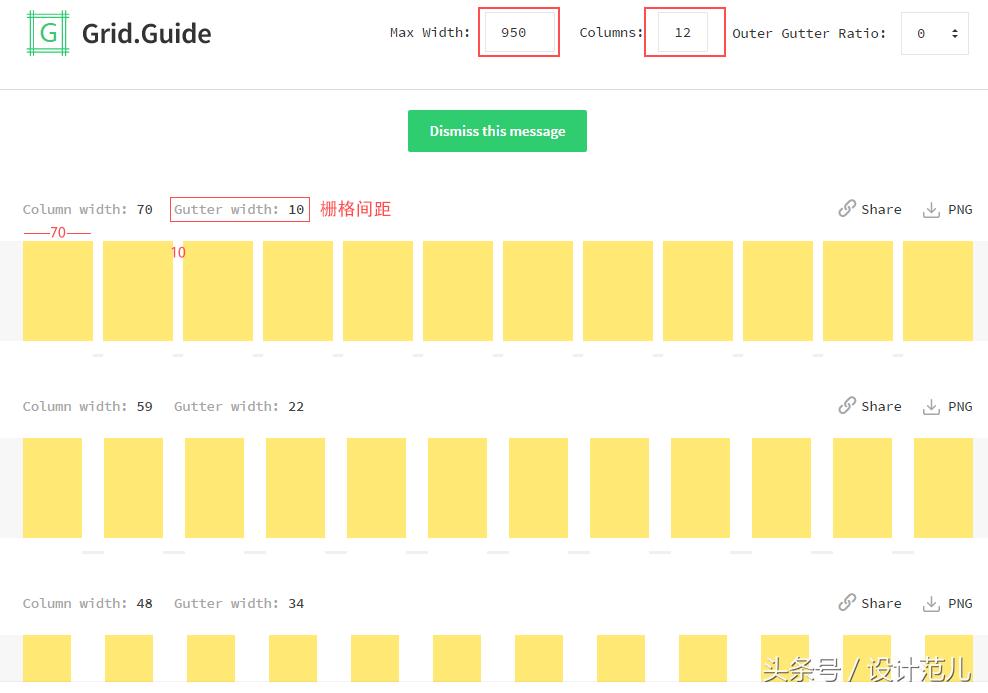 网页设计之栅格布局要点,网页设计栅格系统怎么做