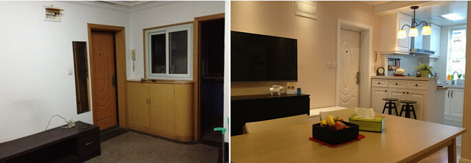 70平方三室一厅宜家风格,宜家家居55平米房间改造