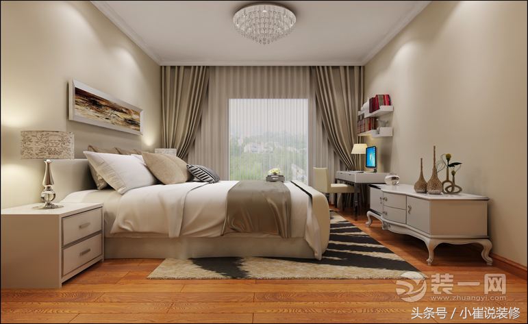 180平4房现代轻奢效果图,厦门美地雅登四里花园洋房图