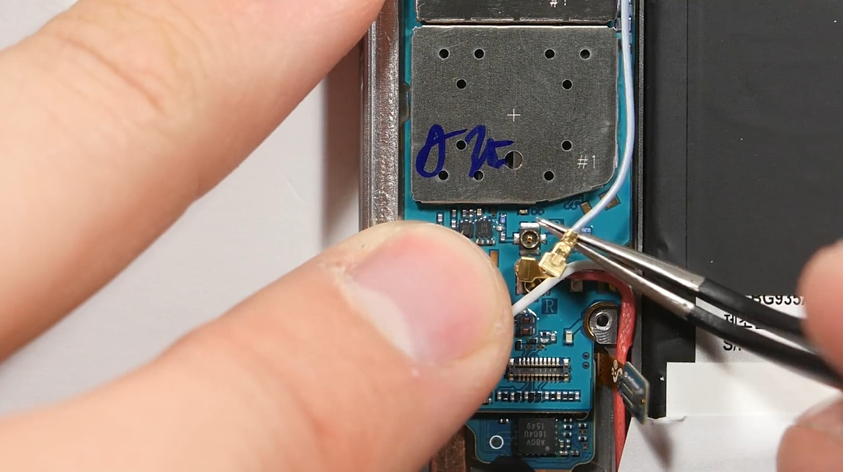 三星s7edge拆机修电源键,三星s7edge拆机视频