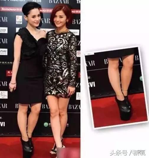 邓紫棋皮裤和别的女星对比,邓紫棋皮裤大盘点