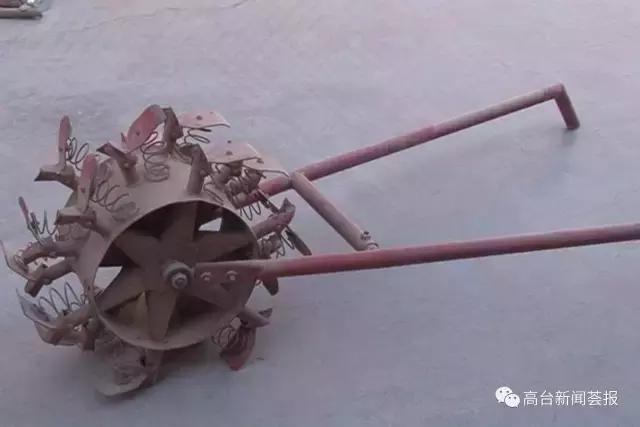 高台播种机,土专家点播机制作