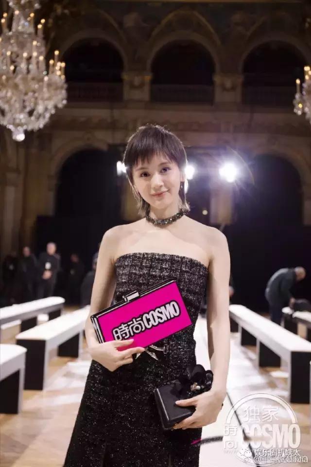 刘亦菲为什么老是被嘲胖,刘亦菲巴黎时装周造型