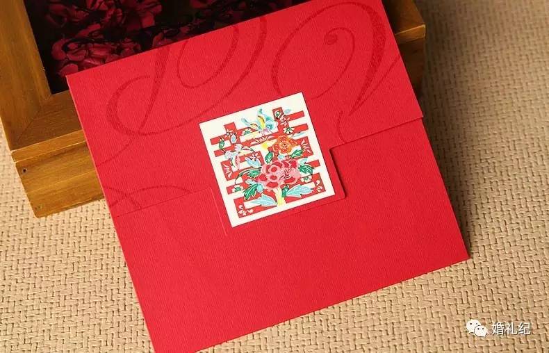 纸质结婚请柬简单便宜,结婚请柬高级小众简单