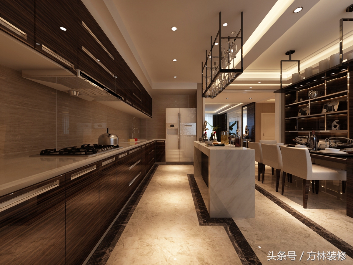 沈阳方林装修全包96平,沈阳方林装饰现代简约