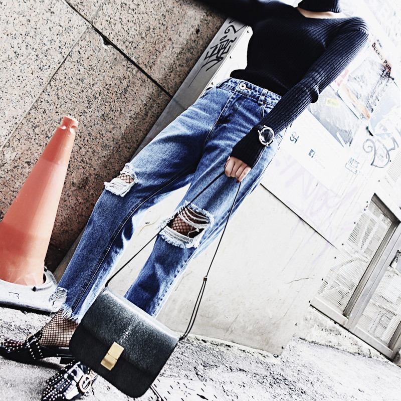 破洞牛仔裤的秘密，你懂吗？