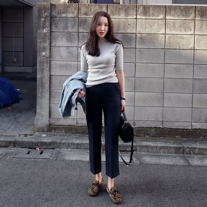 显腿瘦腿长穿搭,瘦腿但腿型不好看的穿搭