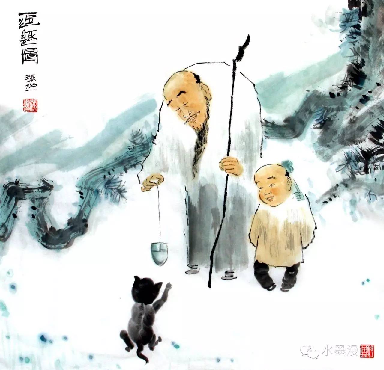 水漫墨韵墨韵水漫