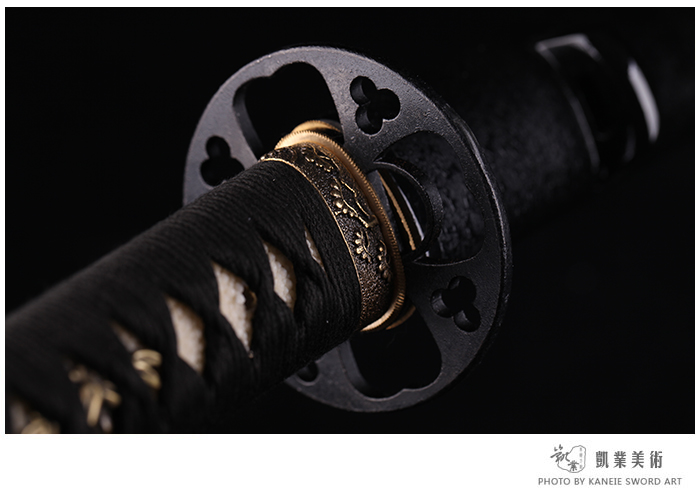 日本刀鉴赏松柏梧桐侟美浓系打刀古法研磨