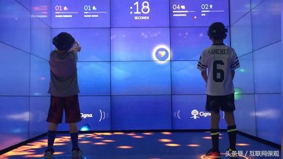 Cigna：VR游戏，体检，卖保险