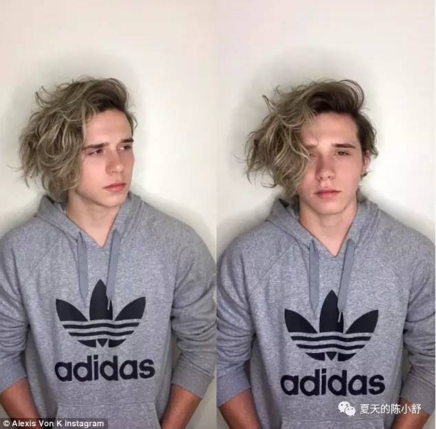 贝克汉姆大背头发型,贝克汉姆3个儿子名字