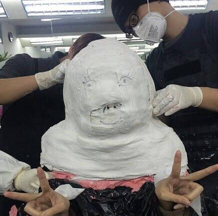 倒模用得妙，唐嫣娜扎变成大胖子，厉害的是我白凯南欧巴呀