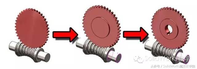 solidworks简单蜗轮画法,solidworks2022版蜗轮蜗杆自动生成