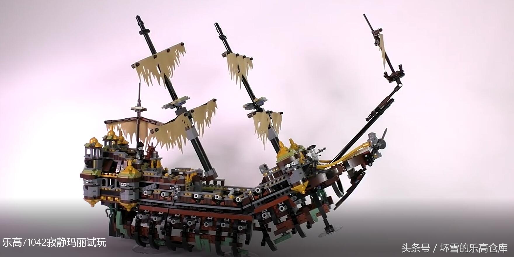 乐高加勒比海盗船系列71042,乐高最值得买的加勒比海盗系列