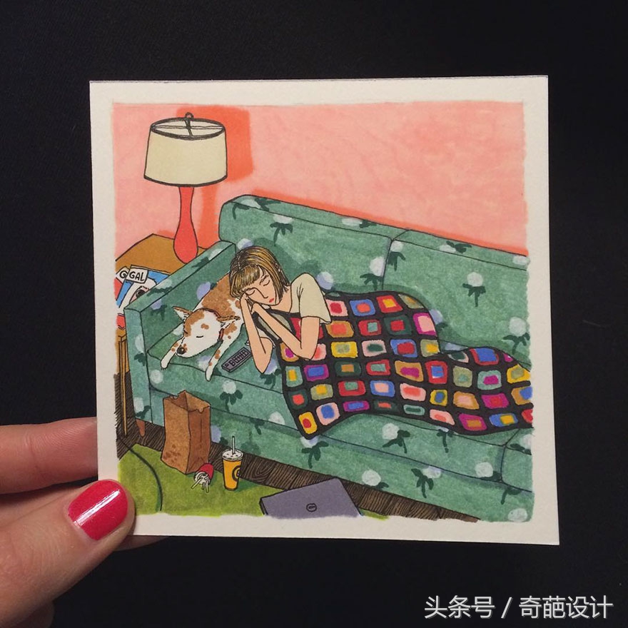 原来女人一个人在家的时候这么奇葩……