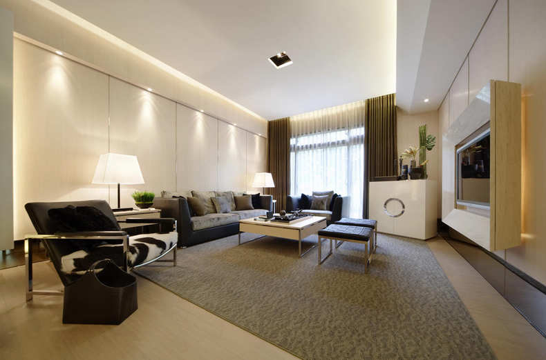 现代简约家居定制,现代轻奢风家居装修