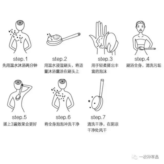 muji无印良品洗澡刷,muji洗澡刷好用吗