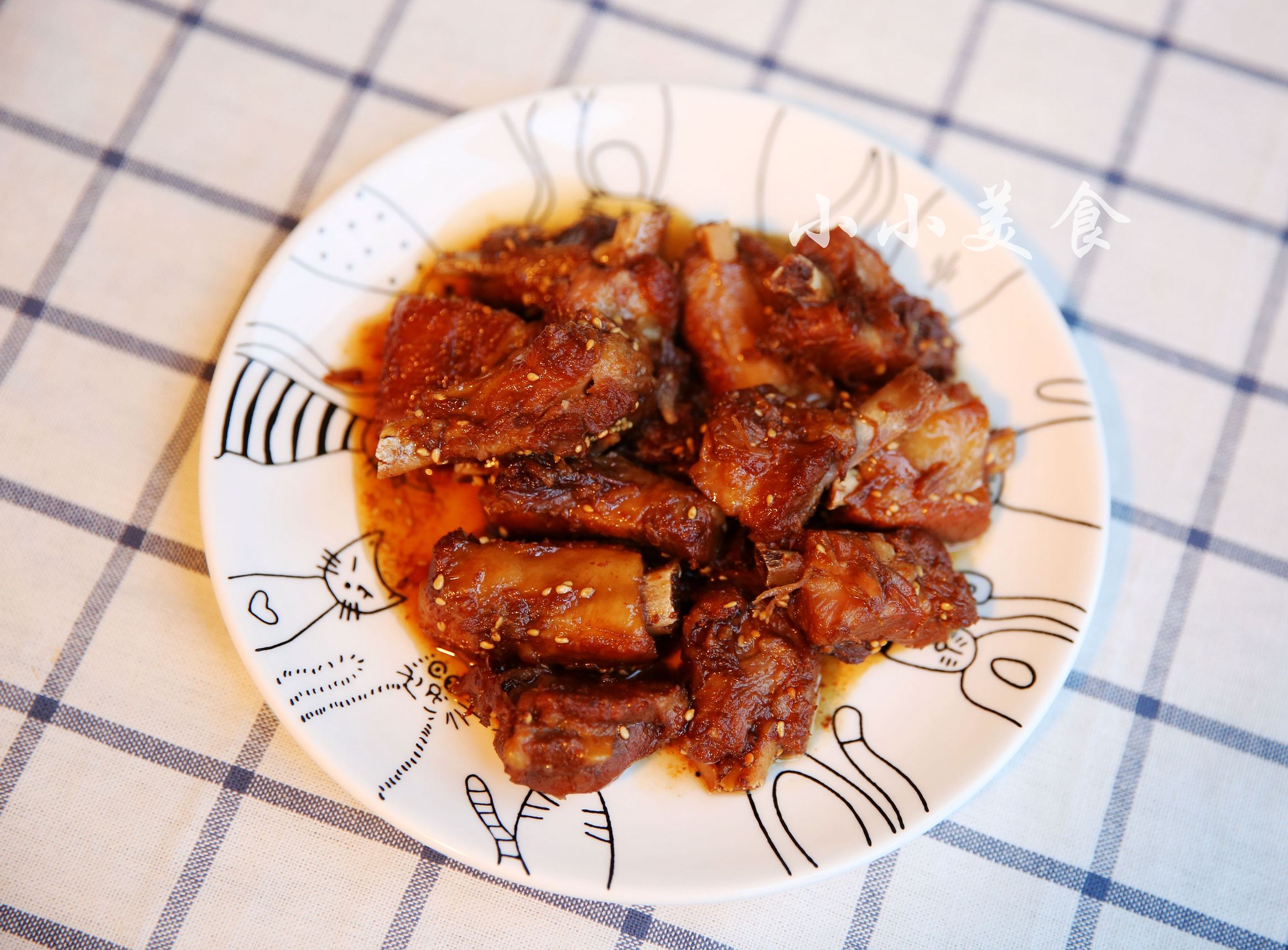 糖醋排骨凉菜,糖醋排骨软糯脱骨不柴不塞牙