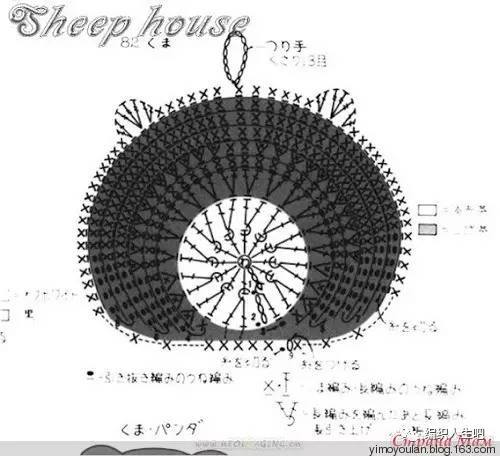 男童娃娃钩织玩偶图解,钩童装衣服花样图解