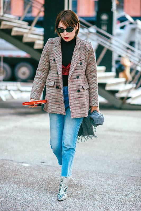 时髦精的秋日必备西装合集 (西装怎么穿才能时髦又优雅)