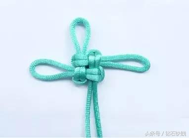 最简单红绳结编法图解,中国结编织红绳子的编法