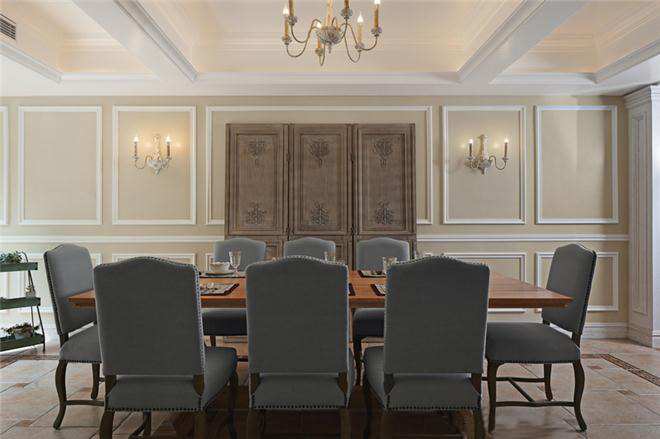 金科帕提欧小户型,简欧设计表现