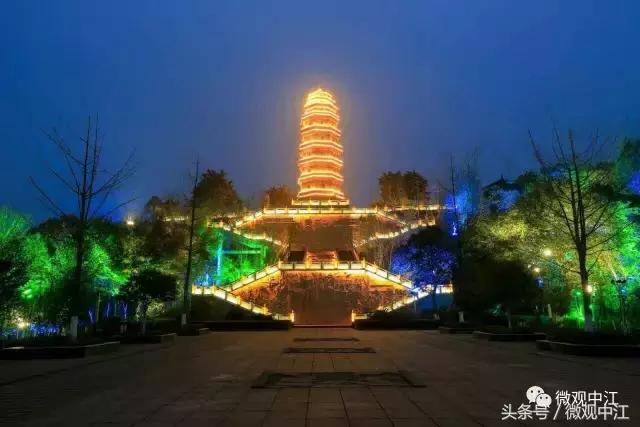 四川德阳最美景区,德阳中江最好的镇