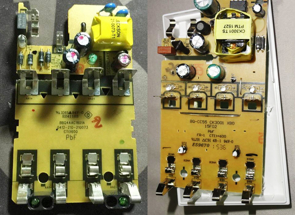 拆解全透明科技风充电宝,正品原装电池充电器