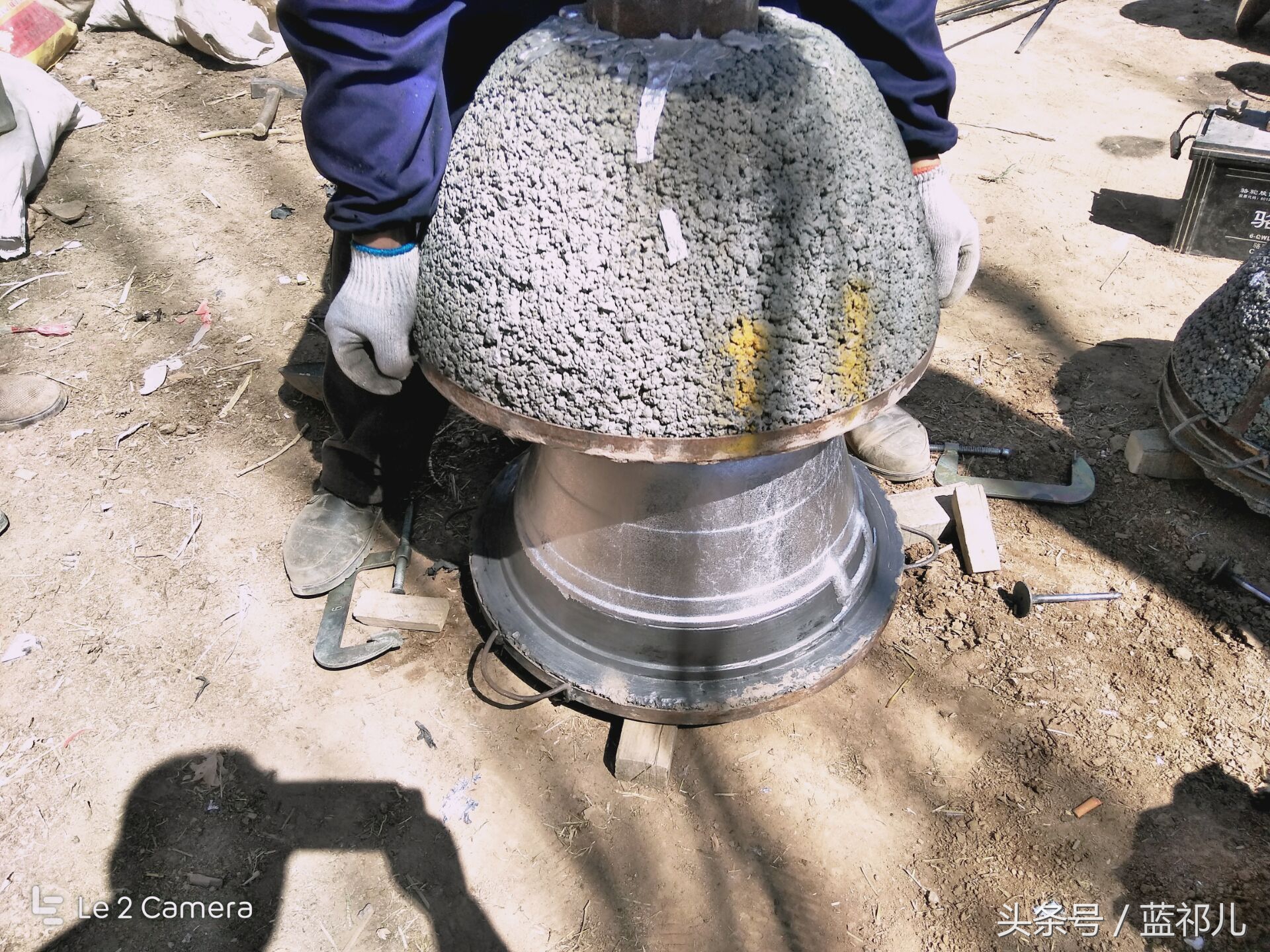 农村倒锅创意手艺,农村传统手艺倒铝锅视频