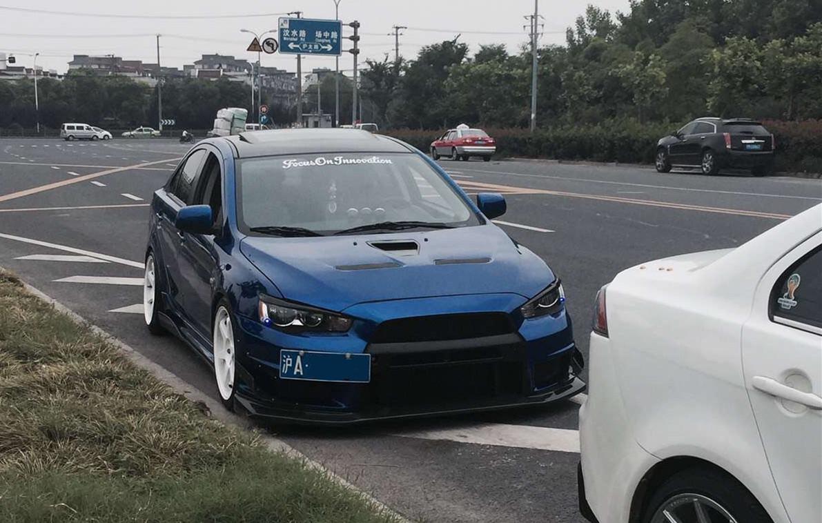 改装最好看的白色10代思域,改的最好看的十代思域