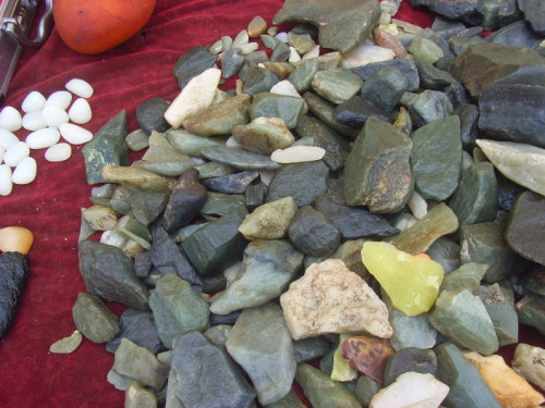 和田玉切割石头,和田玉籽料游记