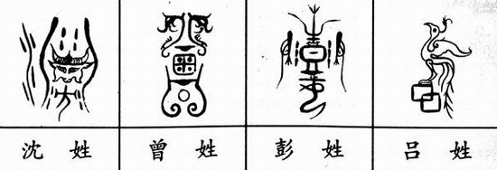 100个姓氏图腾武,100个姓氏的图腾图
