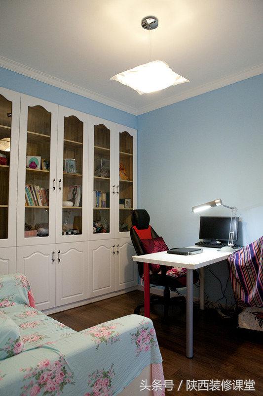 田园风格二室一厅装修效果图,130平两层新中式田园风格