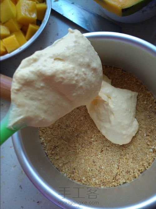 芒果超浓郁的慕斯～