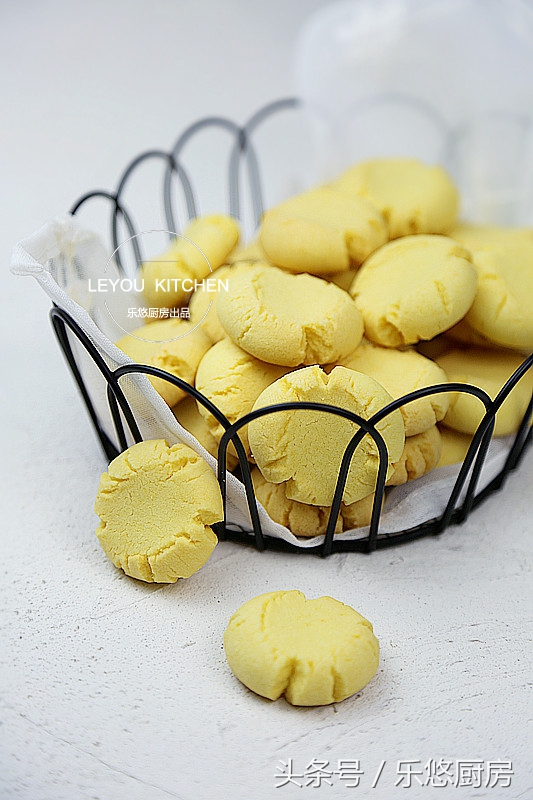 不需要打发的简单的饼干做法,不用锅就可以做的饼干