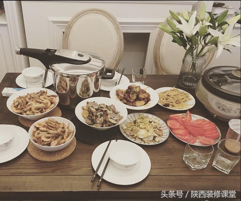 129平复式,三室两厅美式法式混搭