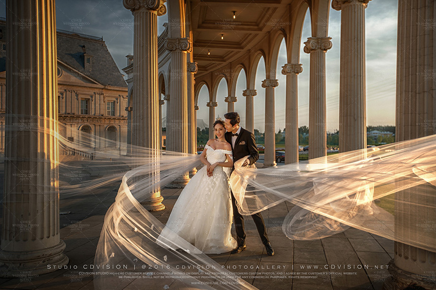 北京cd视觉婚纱摄影价格,北京照婚纱照有哪些摄影工作室